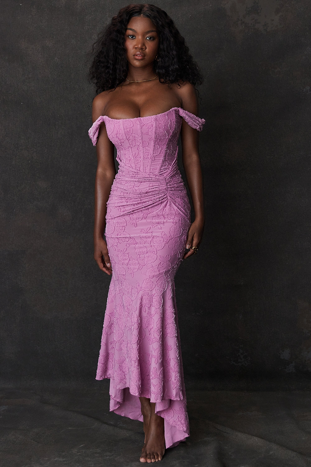 Lily | Long Dress with Corse
