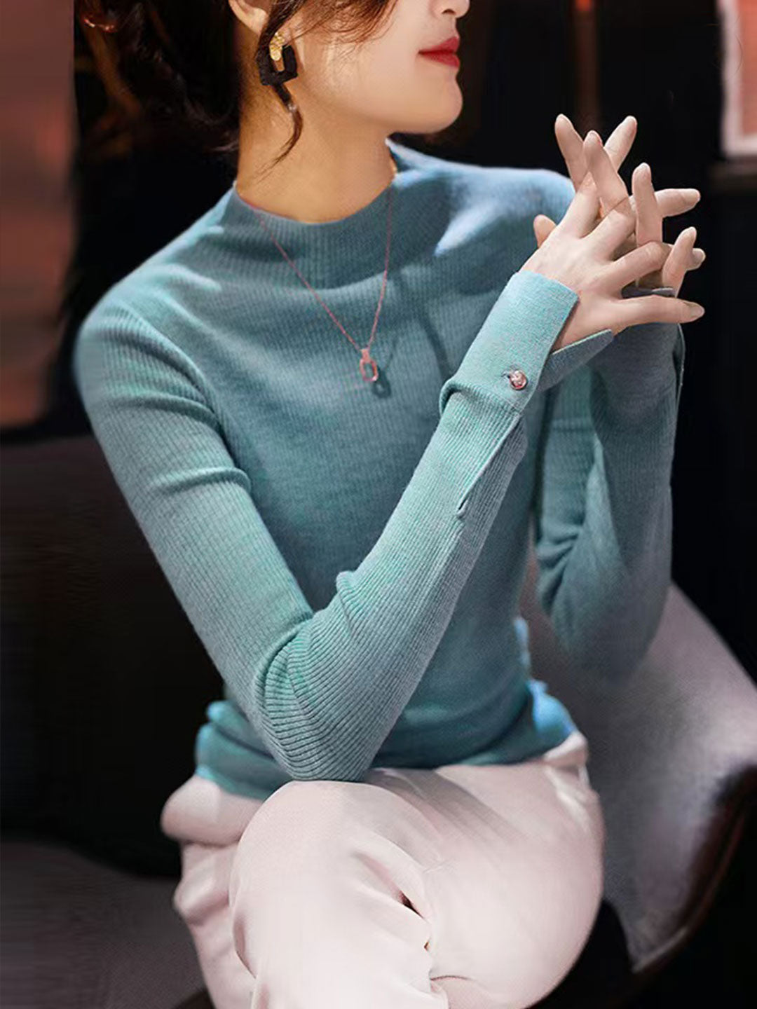 Sophia | Classic Knitted Sweater