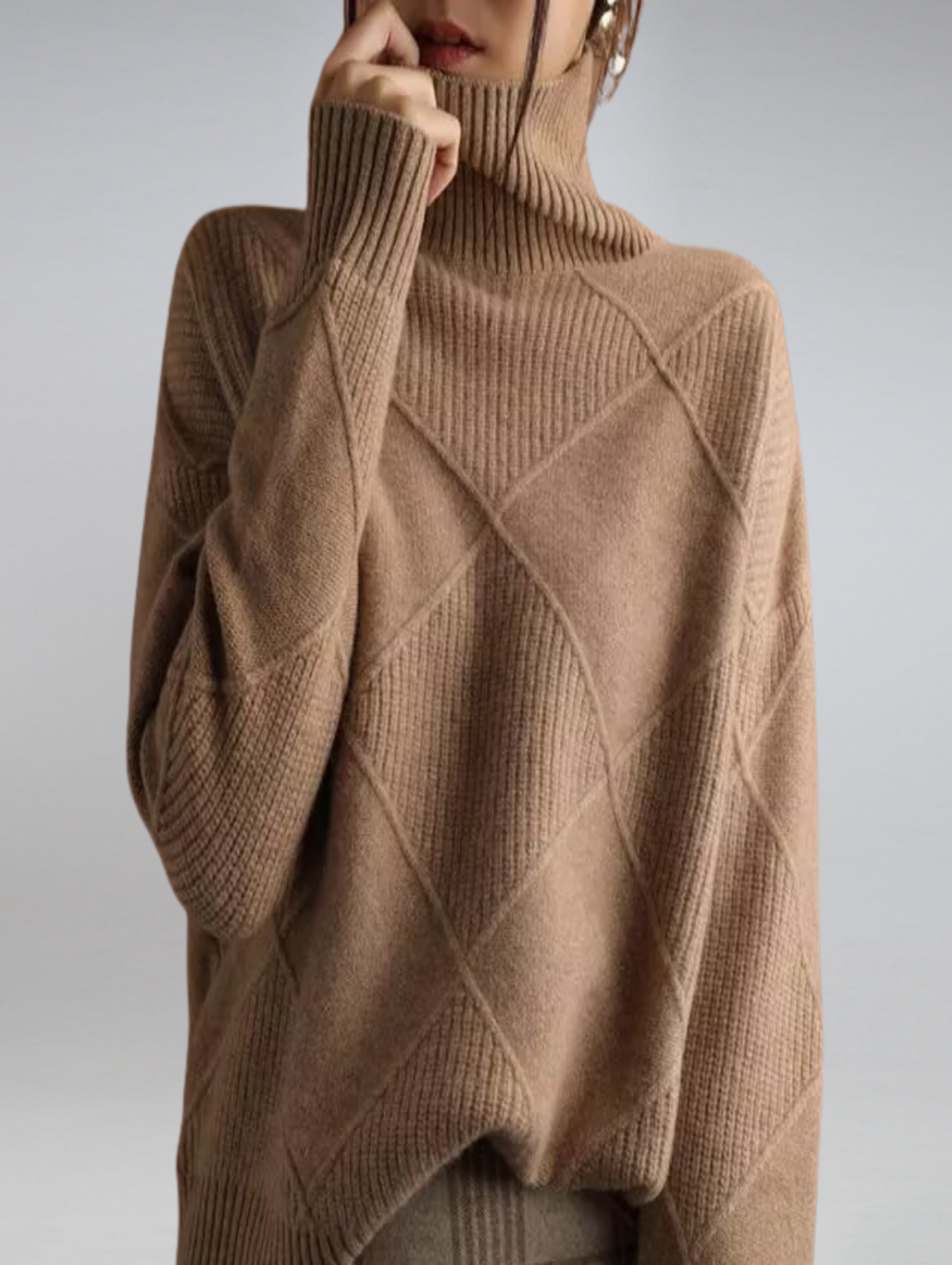 Amalia | Soft Cashmere Turtleneck