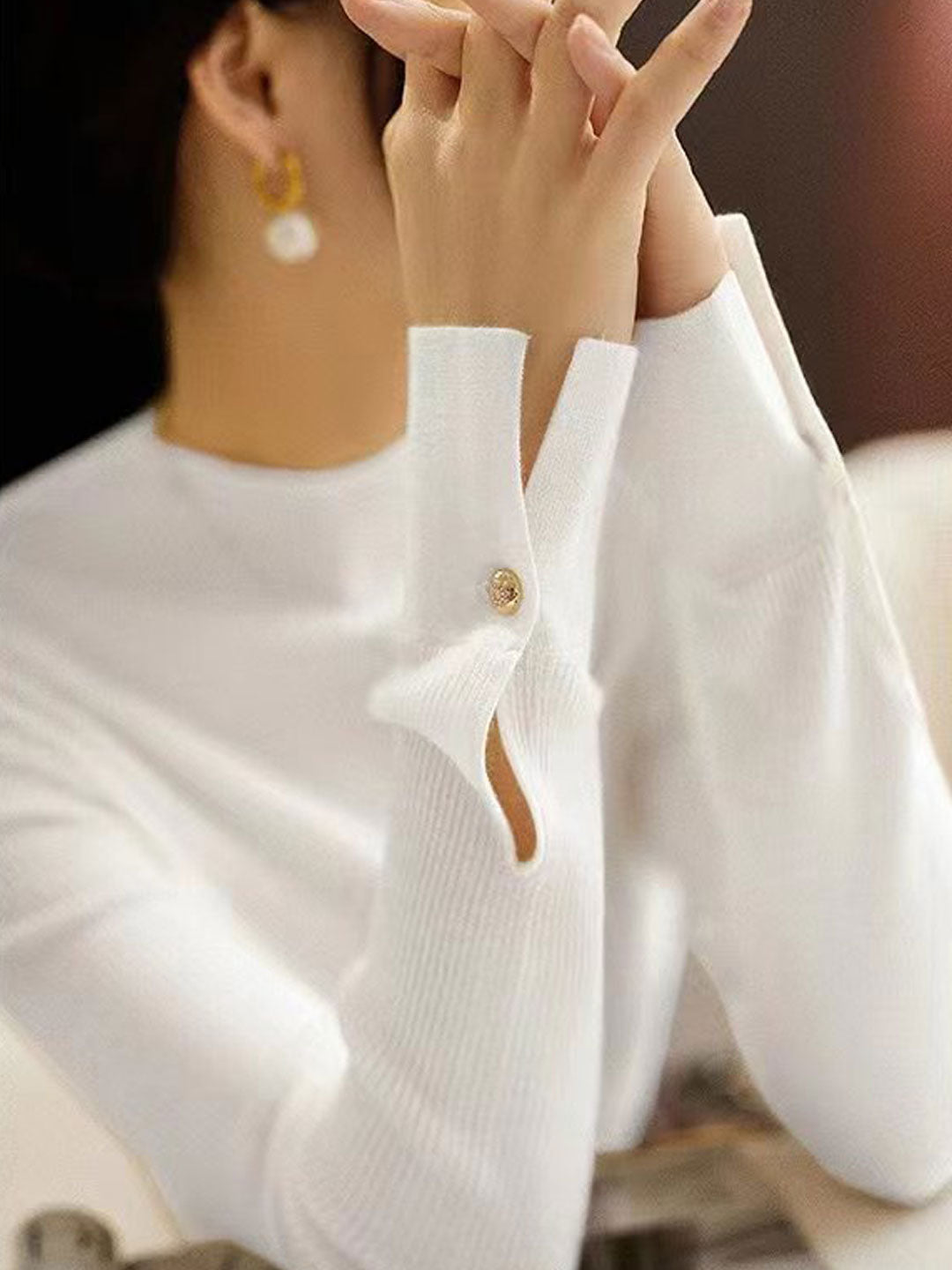 Sophia | Classic Knitted Sweater