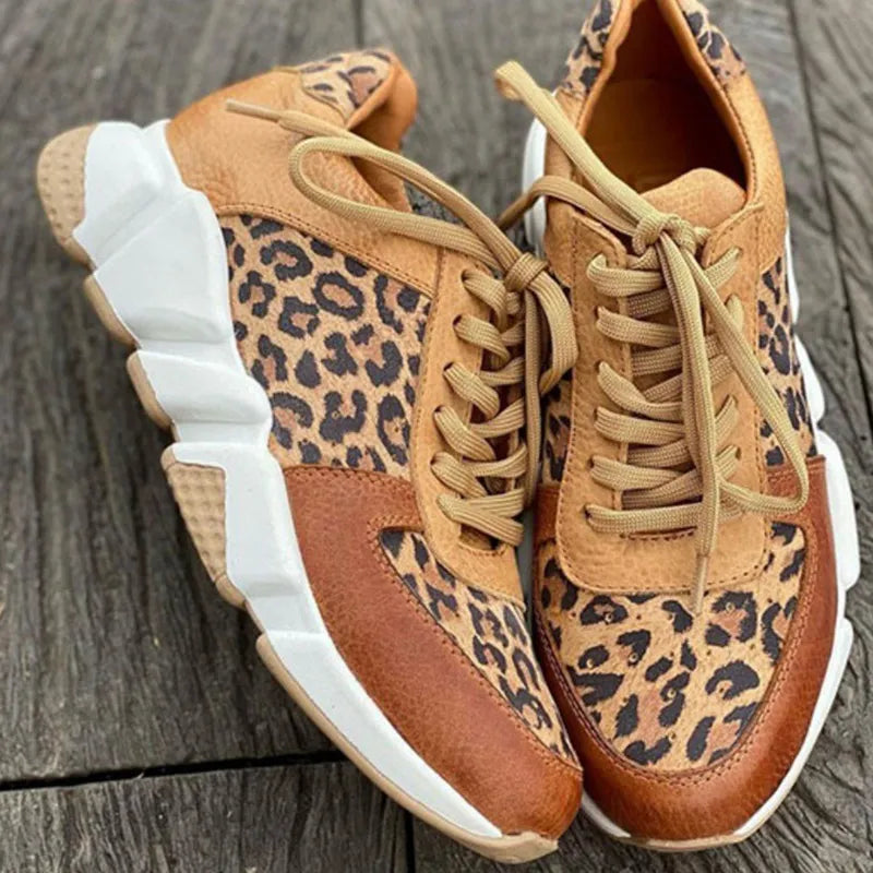 Mia | Comfortable Leopard Shoes