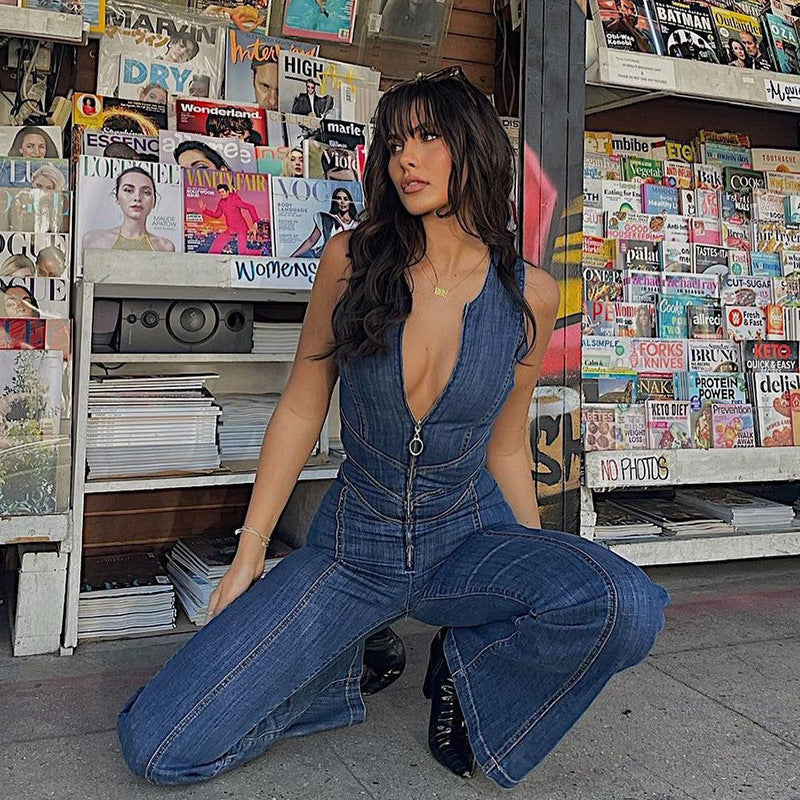 Hermine | Denim Jumpsuit