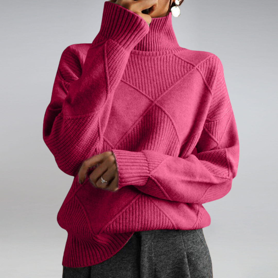 Amalia | Soft Cashmere Turtleneck