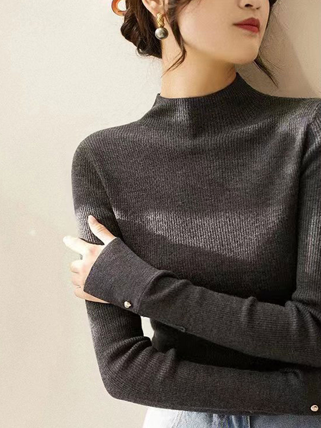 Sophia | Classic Knitted Sweater