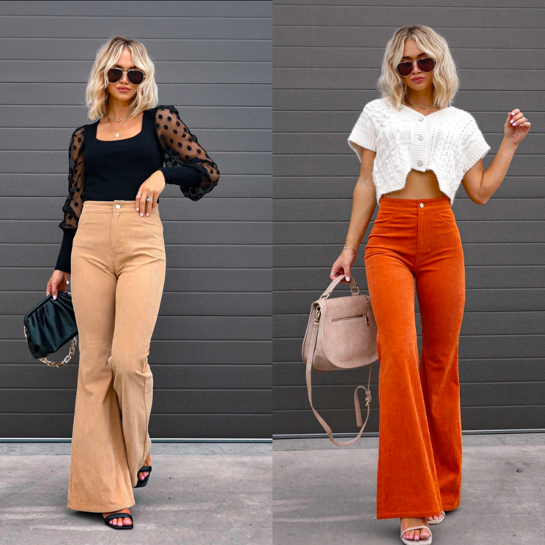 Leanne | Curve Flare Pants