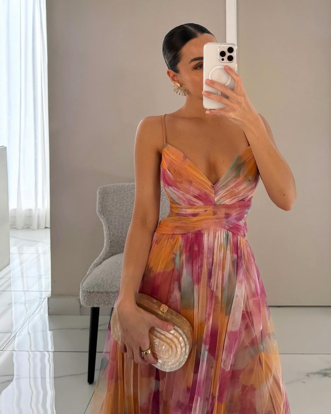 Giselle | Floral Print Maxi Dress