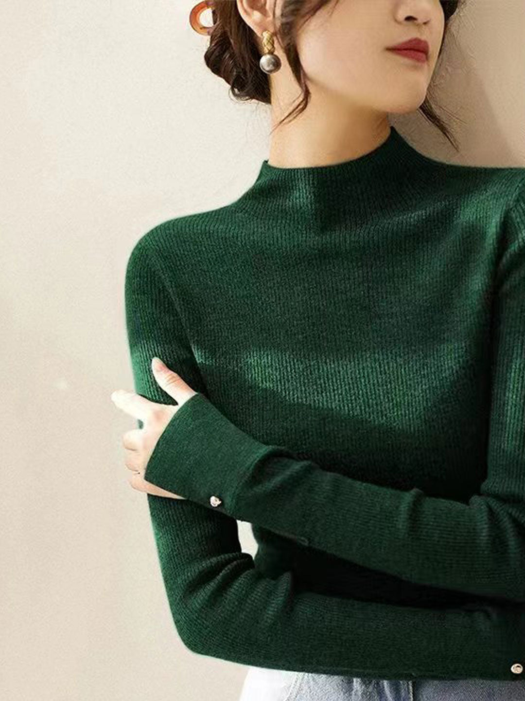 Sophia | Classic Knitted Sweater