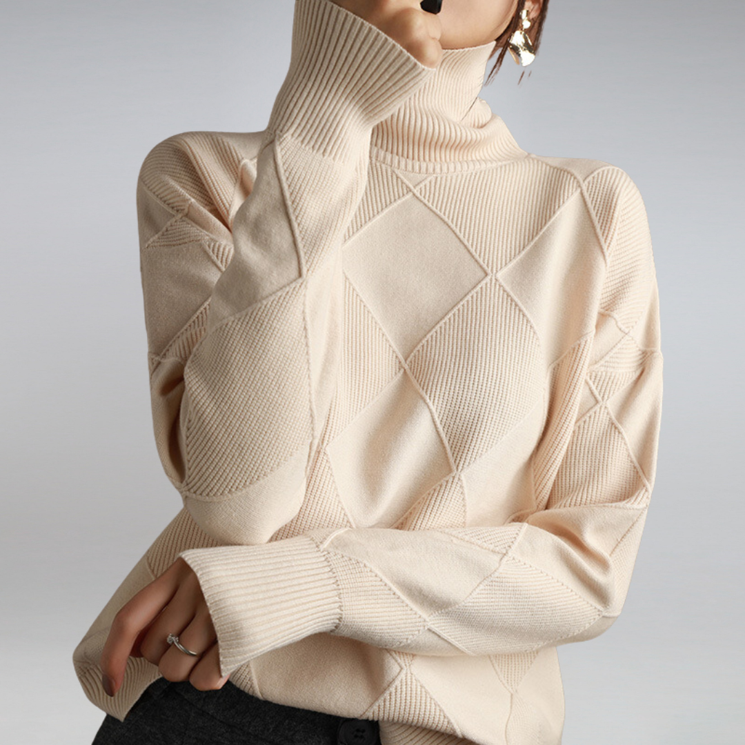 Amalia | Soft Cashmere Turtleneck