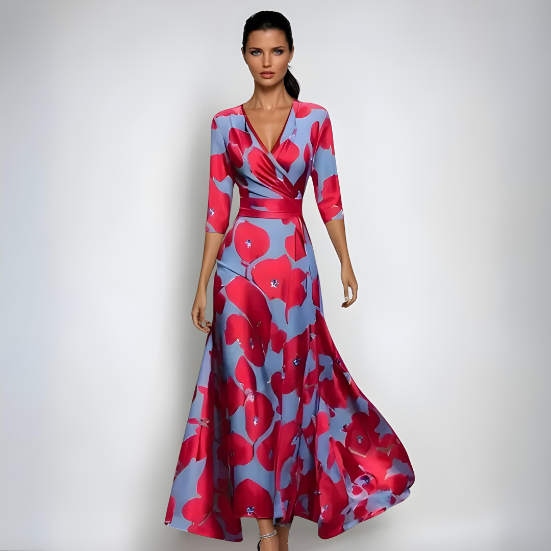 Emily | Luxe Floral Dress