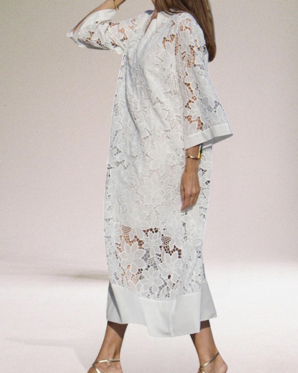Silvina | Luxury long lace dress