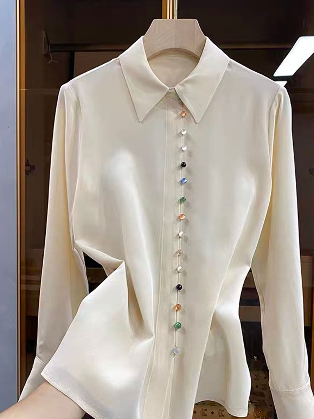 Audrey | Vintage Lapel Shirt