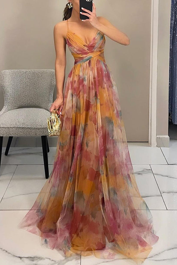 Giselle | Floral Print Maxi Dress