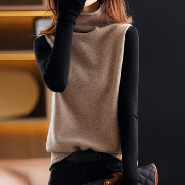 Ondine | Turtleneck Vest