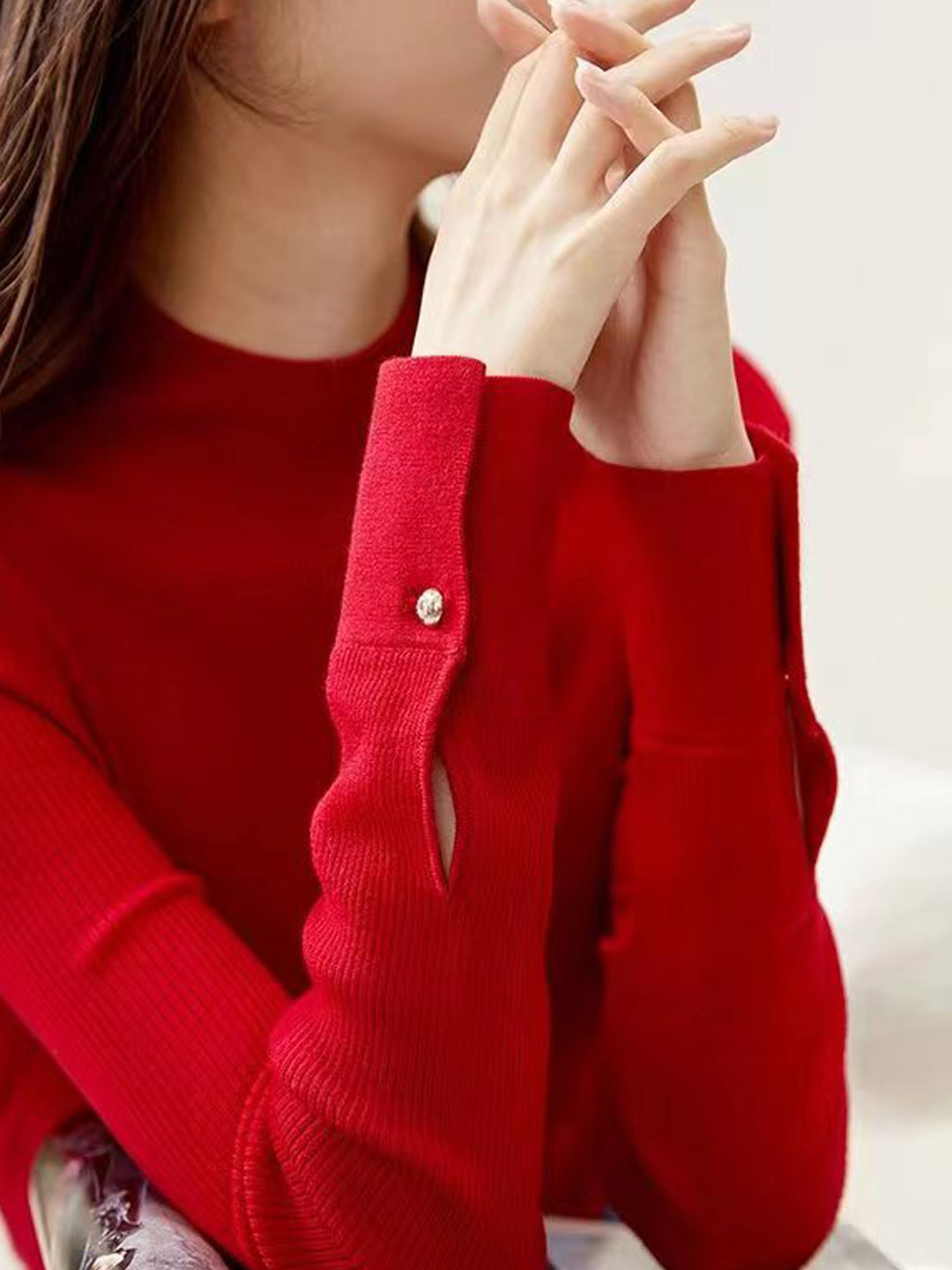 Sophia | Classic Knitted Sweater