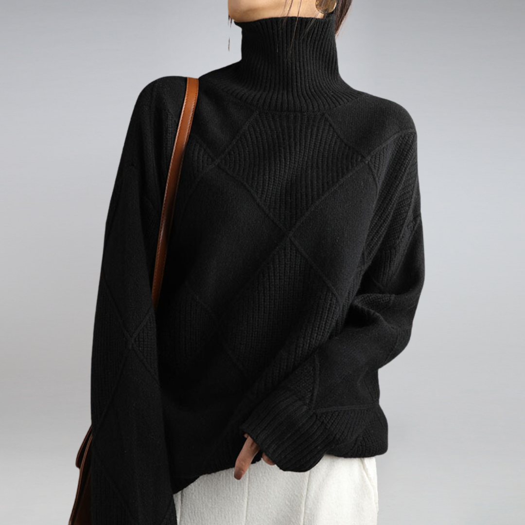 Amalia | Soft Cashmere Turtleneck