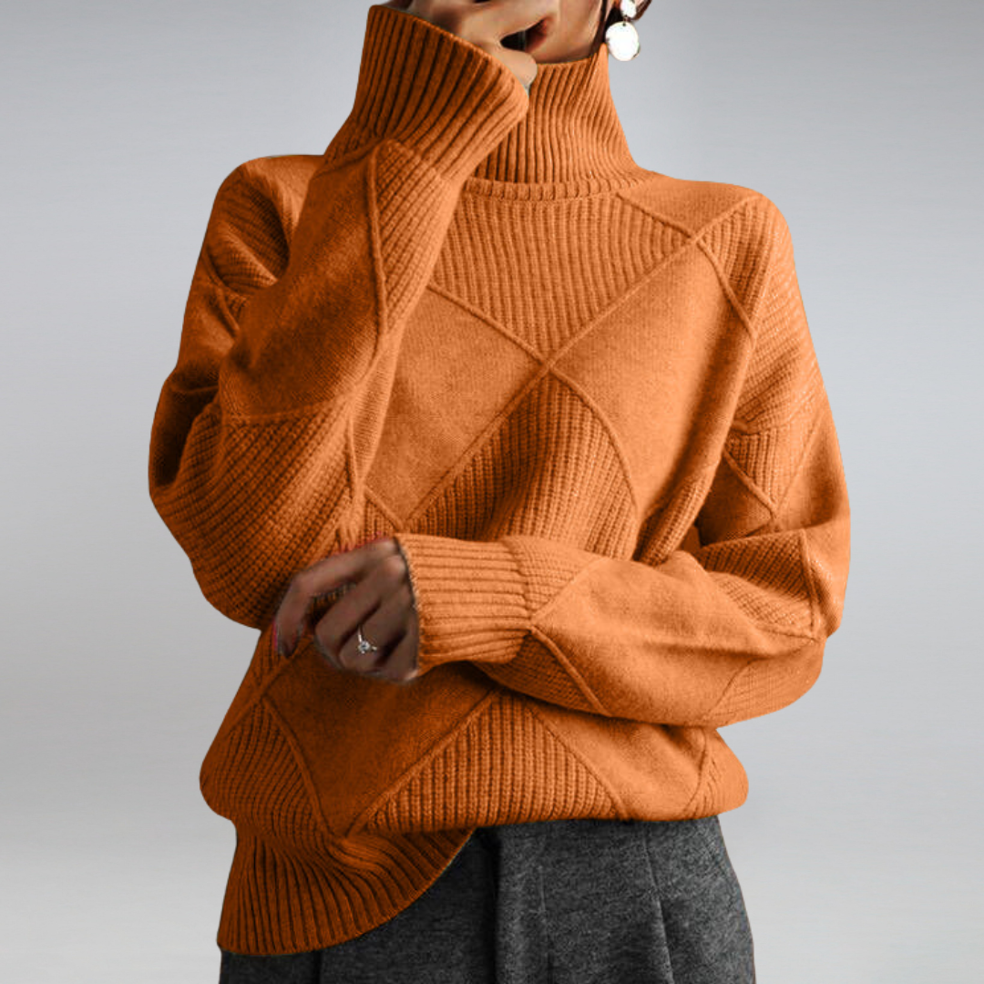 Amalia | Soft Cashmere Turtleneck