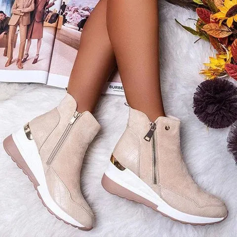 Luna | Premium Comfortable Boots with Zipper