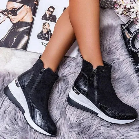 Luna | Premium Comfortable Boots with Zipper