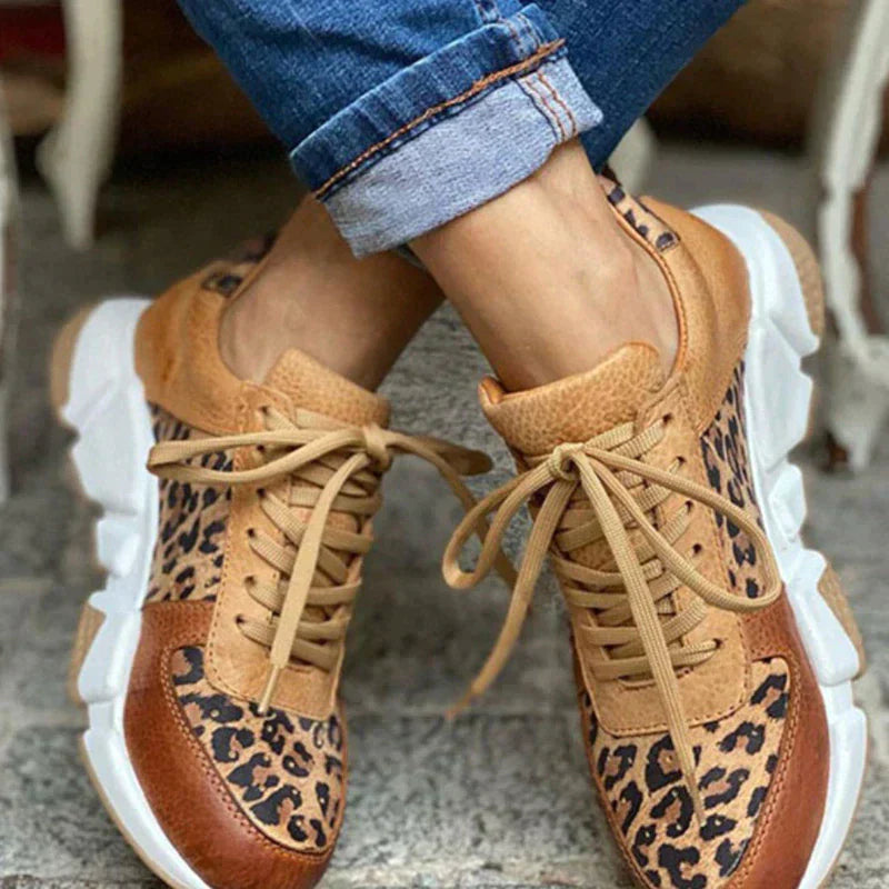 Mia | Comfortable Leopard Shoes