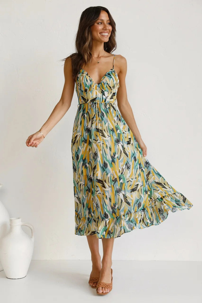 Nadia | Printed dress