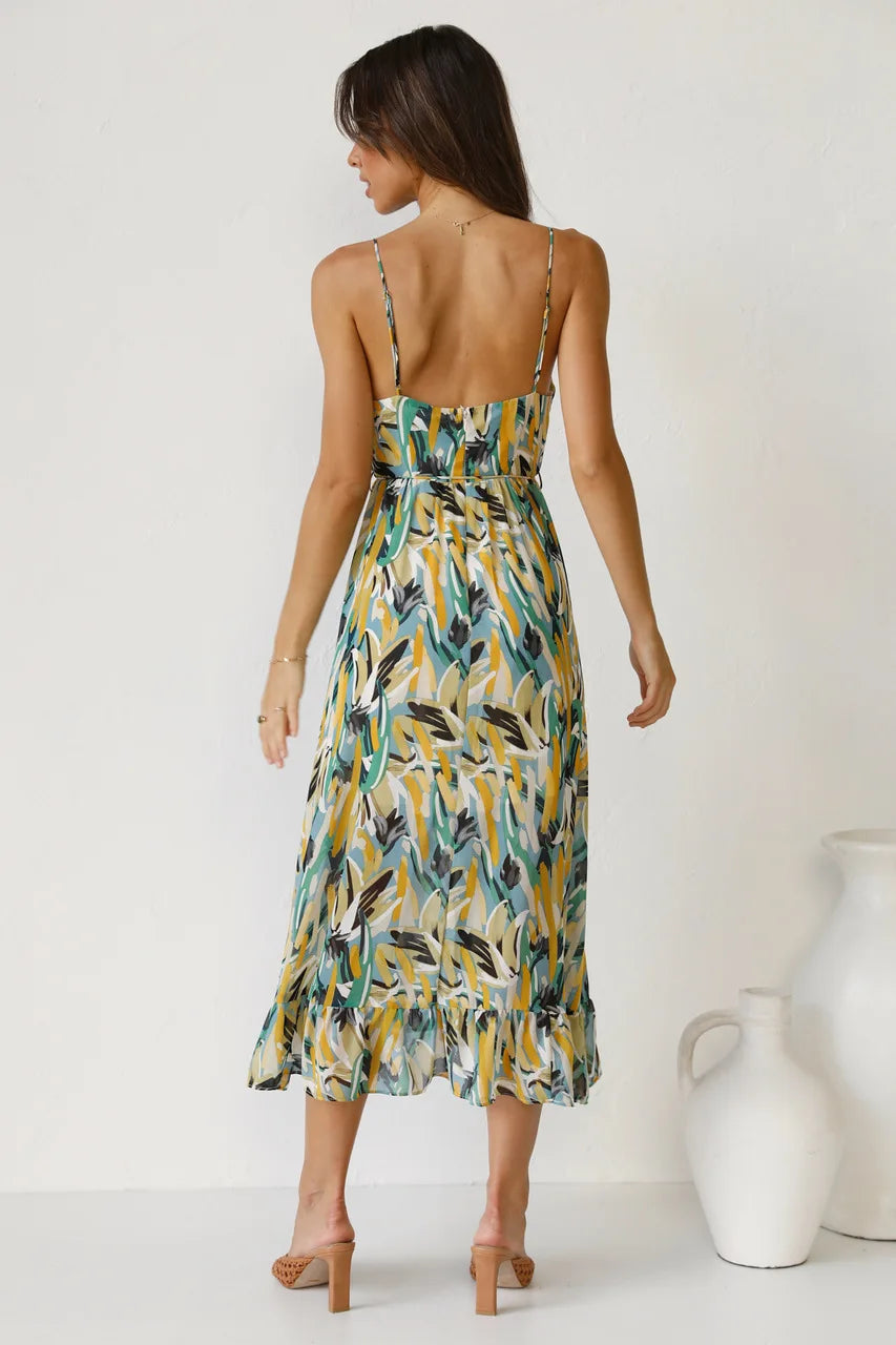 Nadia | Printed dress