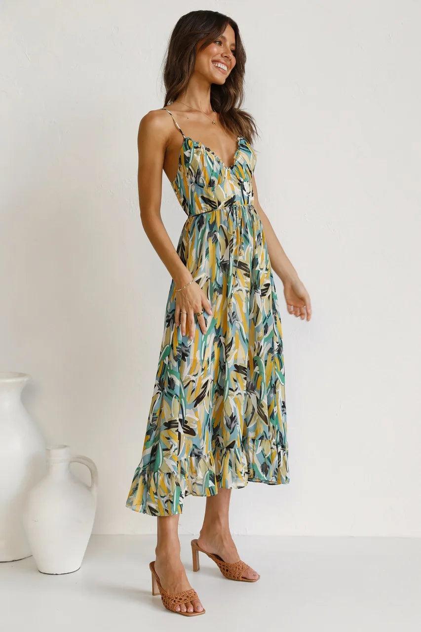 Nadia | Printed dress