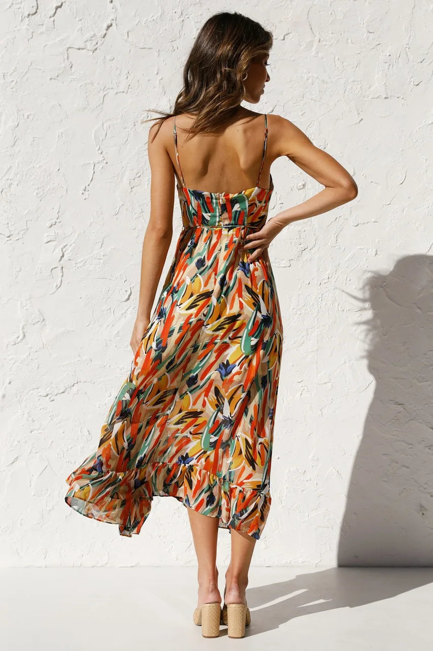 Nadia | Printed dress
