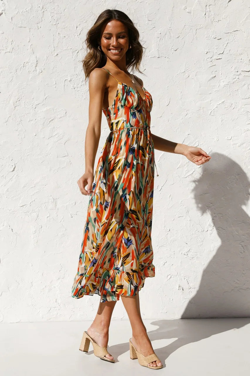 Nadia | Printed dress