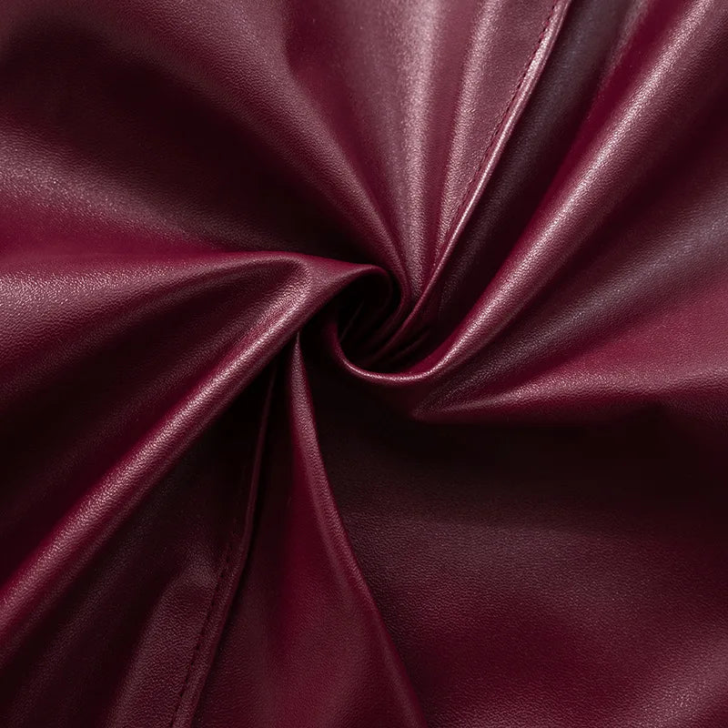 Isabella | Flare Leather Pants