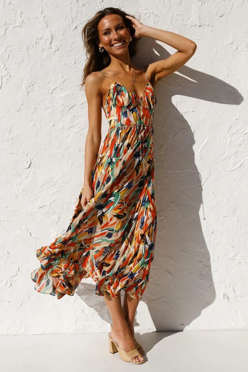 Nadia | Printed dress