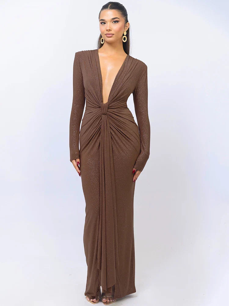Faith | Glitter Maxi Dress