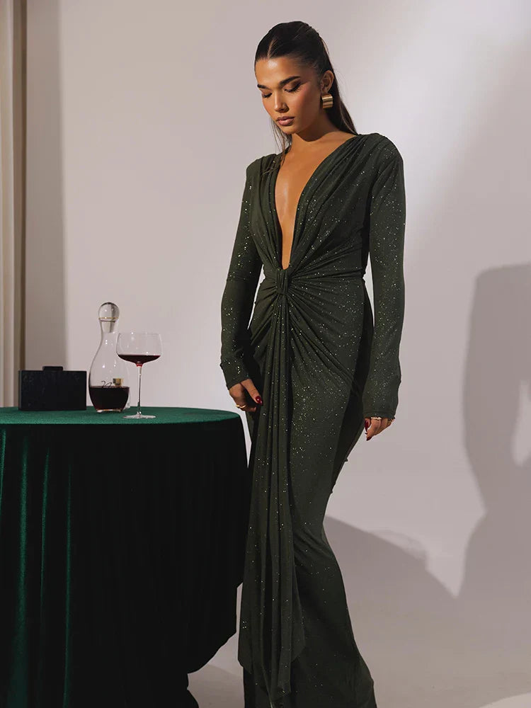 Faith | Glitter Maxi Dress