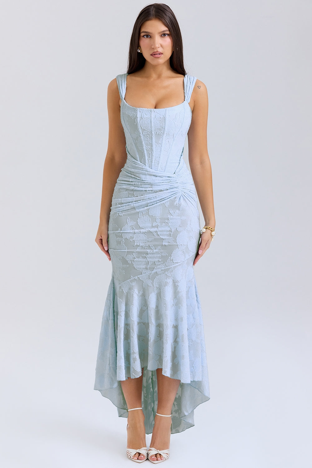 Lily | Long Dress with Corse