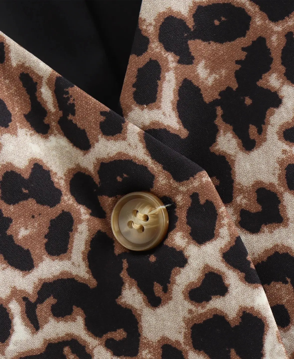 Delphine | Leopard Print Vest