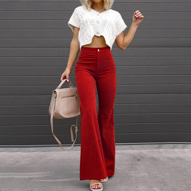Leanne | Curve Flare Pants