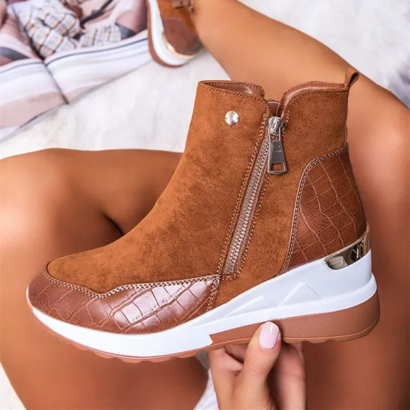 Luna | Premium Comfortable Boots with Zipper
