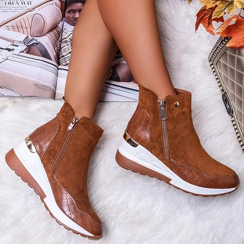 Luna | Premium Comfortable Boots with Zipper