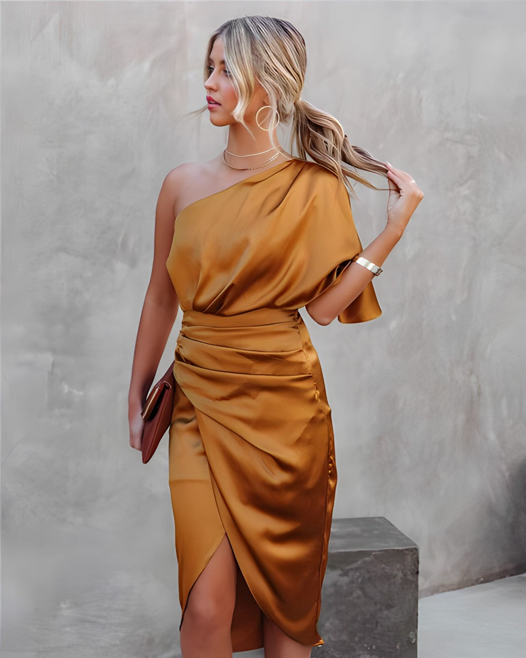 Lana | Luxurious Silk Dress – Timeless Elegance