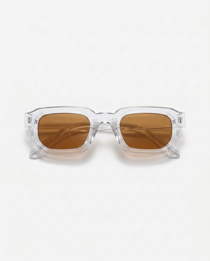 6 Pack Vintage Rectangle Frame Sunglasses