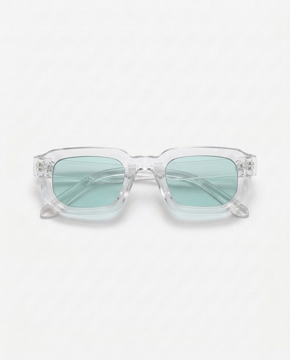 6 Pack Vintage Rectangle Frame Sunglasses