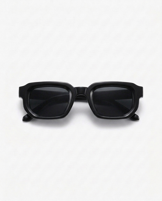 6 Pack Vintage Rectangle Frame Sunglasses