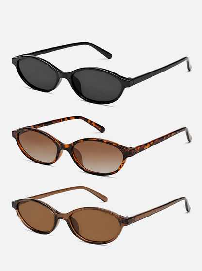 3 pcs Cat Eye Sunglasses